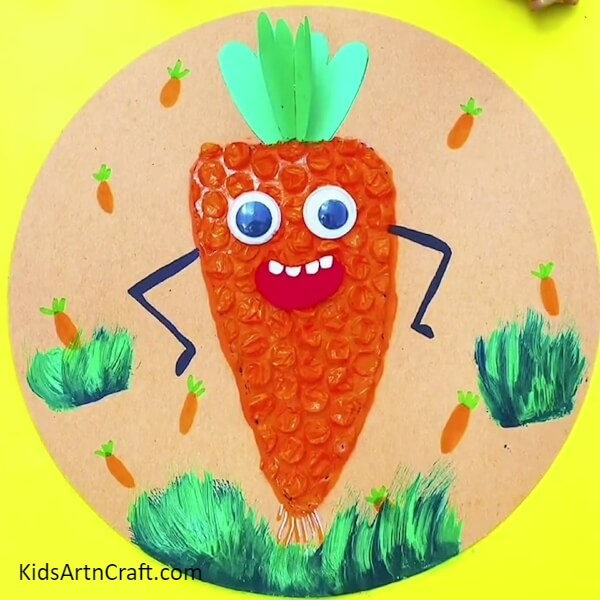 This Is The Final Look Of Your Carrot Craft! - Amazing Carrot Projects With Bubble Wrap For Novices