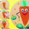 Amazing Carrot Craft Using Bubble Wrap For Beginners