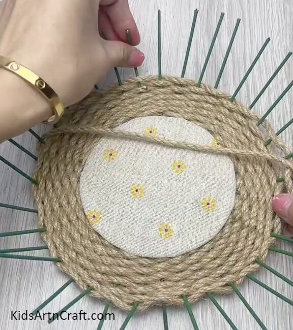 Bending The Sticks - Fabulous Step By Step Guide On Building A Jute Basket For Kids