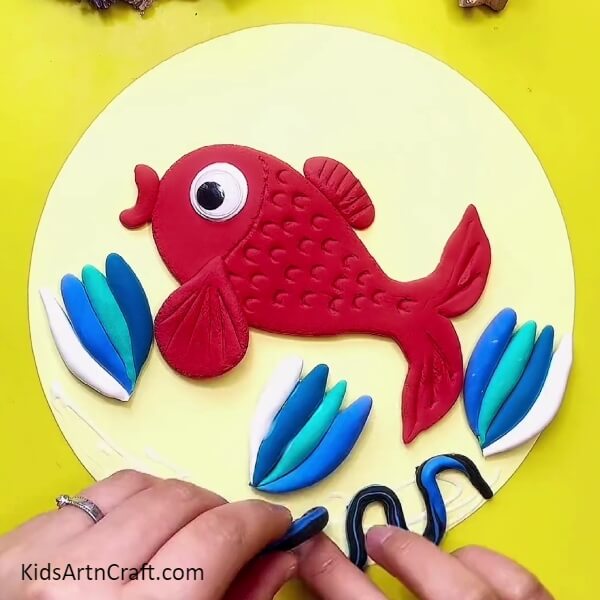 Making Waves And More Plants-Fish Using Clay