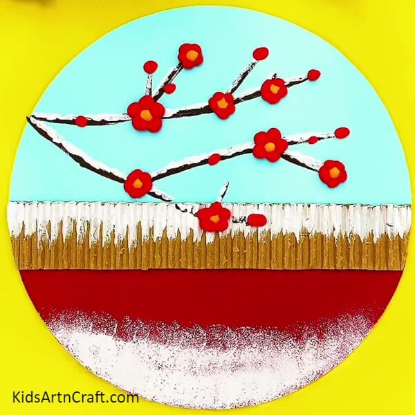 Making More Flowers- Kids can easily create a flowery tree