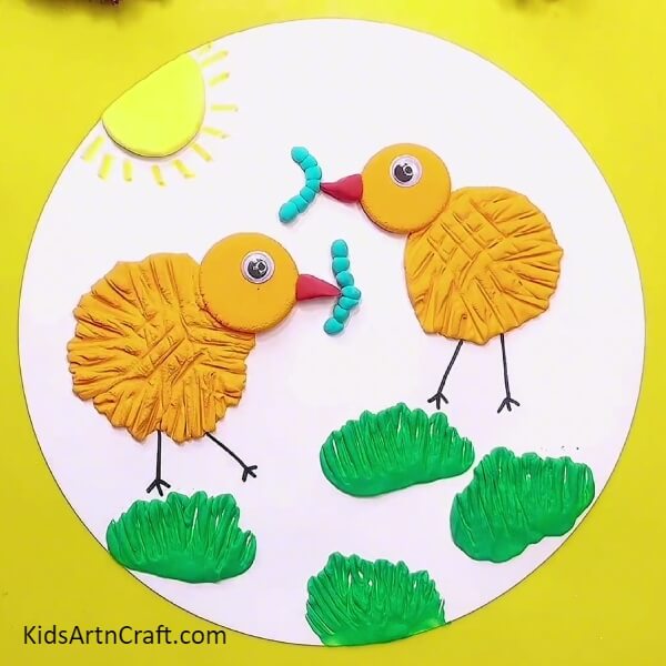 The Clay Chicks Craft Artwork Is Ready!-A Step-by-Step Guide to Making Clay Chick Art