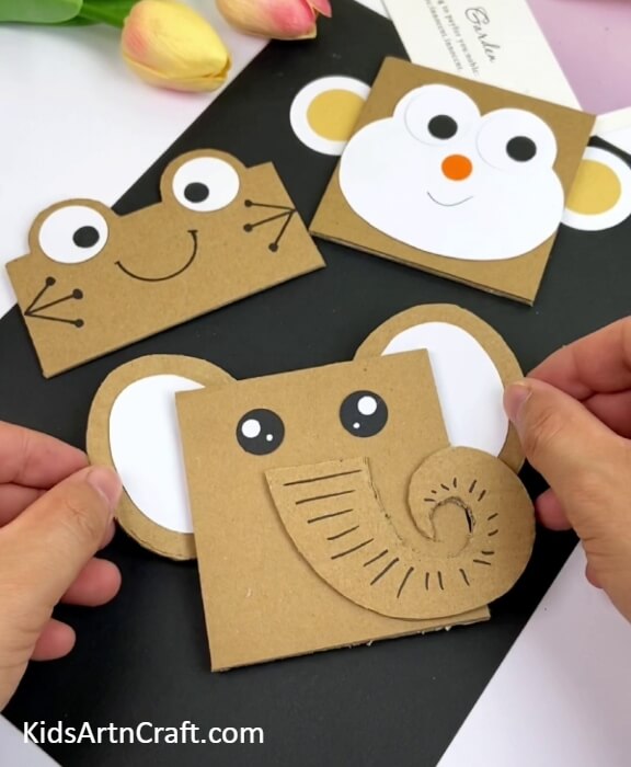 This Is The Final Look Of Your Cute Animal Faces!-Simple Tutorial for Making Animal Masks with Cardboard