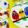 Cute Birds Over Tree Painting Step by Step Tutorial