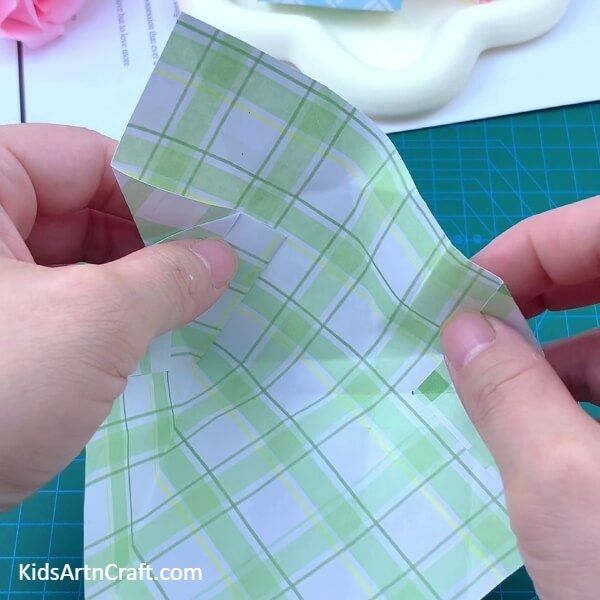 Making More Creases- Adorable small paper origami pouches for Preschoolers