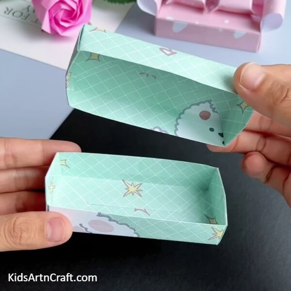 Make A Box Out Of This Sheet-Paper Craft Designs For Preschooler