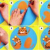 Cute Tigers Paper Craft Step by Step Instructions