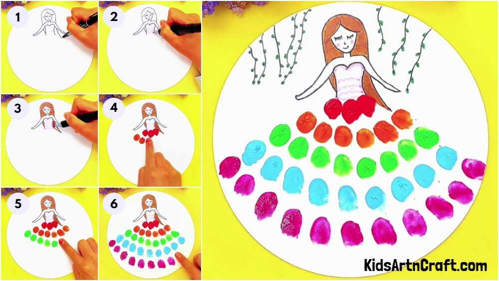DIY Clay Doll Artwork Step-by-Step Craft Tutorial for Kids