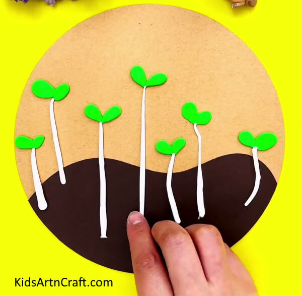 Observe The Progress- Beginner's guide to germinating seeds with clay as an artistic activity for kids.