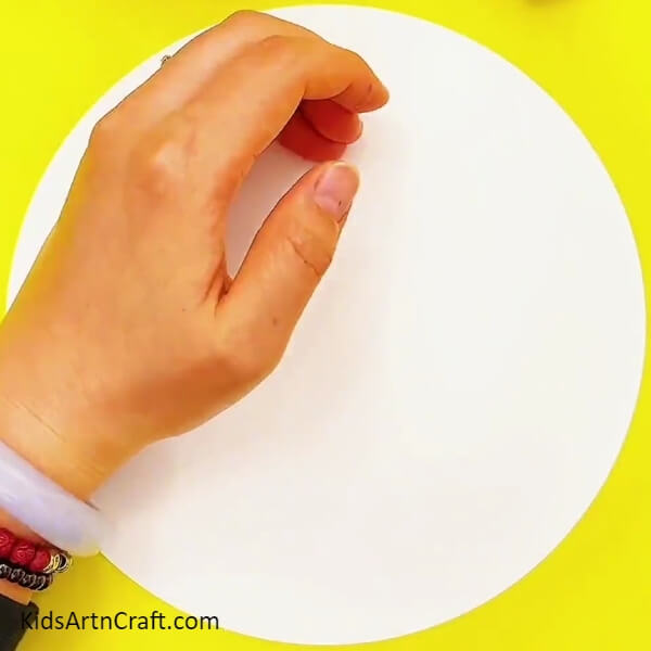 Begin With The White Canvas Board- Simple Step-by-Step Guide on How to Paint Shrimp for Kids 