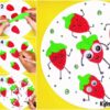 Expression Strawberries Craft Step-by-step Tutorial For Kids