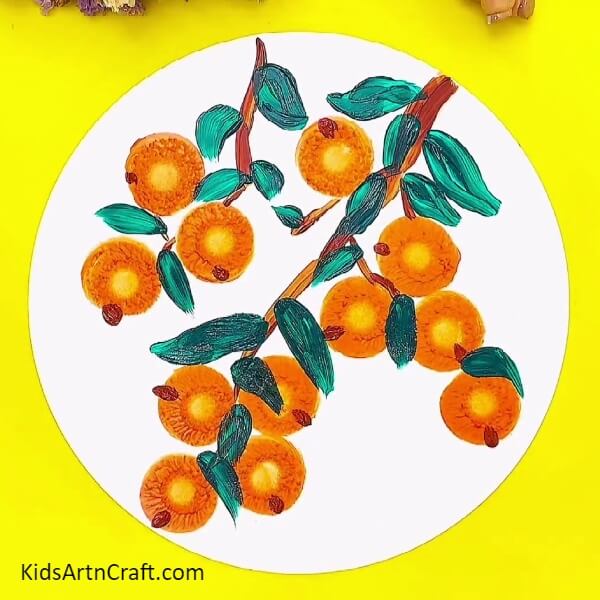 Now, Your Oranges Over Tree Are Ready!-Step by Step