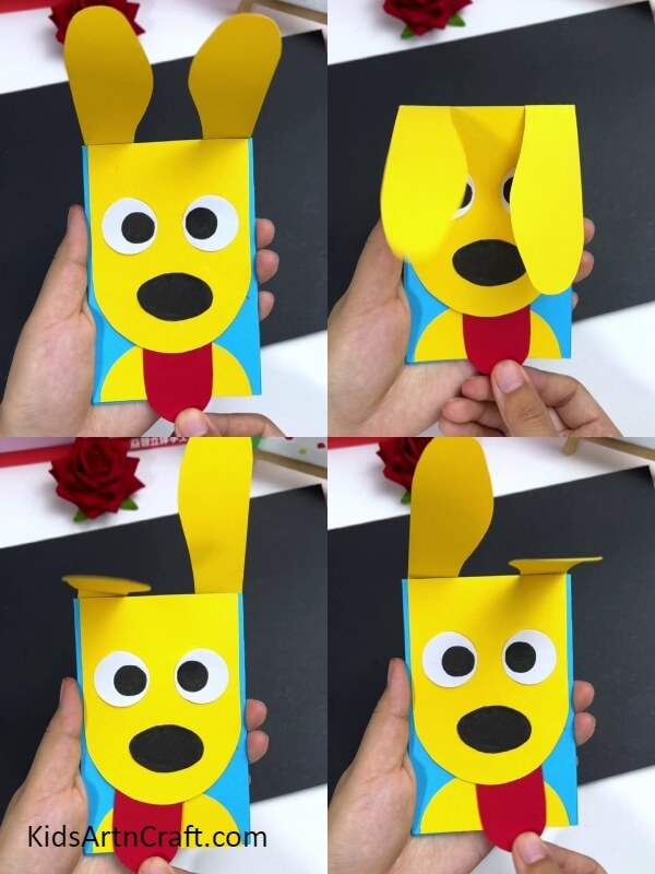 Paper Toy Dog Craft Step-by-Step Tutorial-Learn How to Make a Paper Dog Toy 