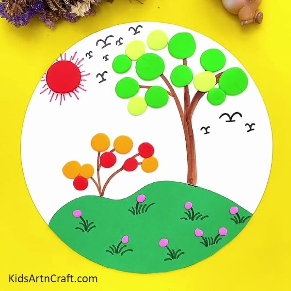 Complete output of beautiful clay scenery for Kids
