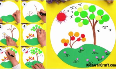 How to Make Beautiful Clay Scenery Easy Tutorial For Kids