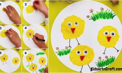 How To Make Clay Chick Craft Step by Step Tutorial
