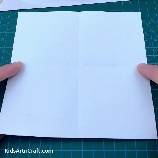 Making A '+' Crease- Crafting a Love Letter Envelope with Origami 