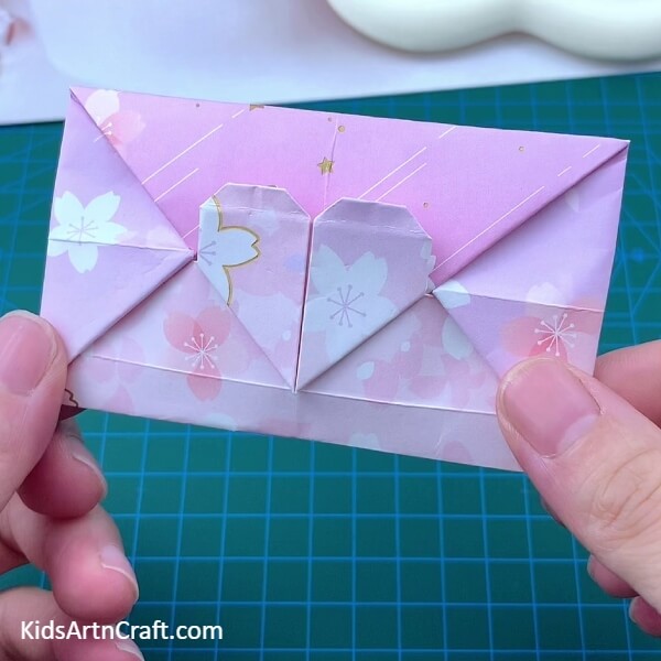 Congratulations! Your Amazing Love Envelope Is Ready- Step-by-Step Instructions for Making an Origami Envelope 