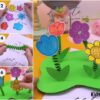 Lovely Paper Flowers Garden Craft Step by Step Tutorial