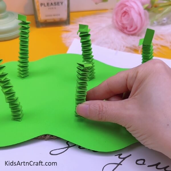 Sticking The Stems-Crafting a Garden of Paper Flowers: Step-by-Step Guide