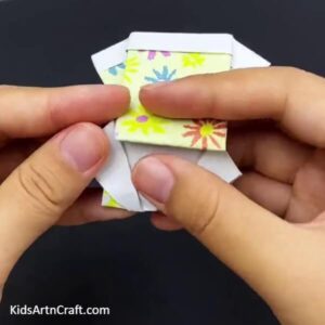 Mini Skirt Dress Origami Paper Craft Tutorial - Kids Art & Craft