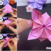 Origami Lotus In Square Shape Craft Tutorial