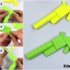 Easy Paper Gun Toy Craft For Kids Tutorial