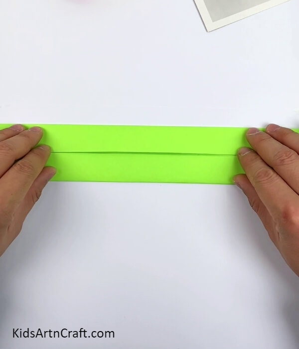 Again Folding The Sides To The Crease-Paper Craft Tutorial For Beginners