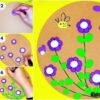 Pretty Clay Flowers And Bee Craft Idea For Beginners