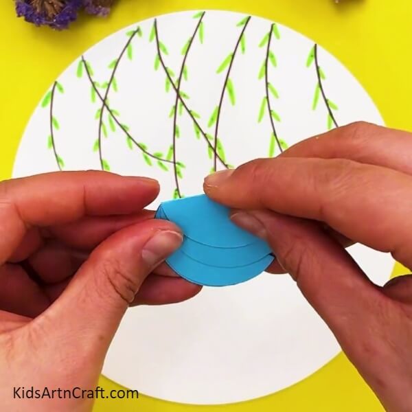 Making Wings Of Bird- Easy Instructions To Make Paper Birds 