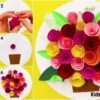 Pretty Roses Flower Pot Paper Craft Idea For Beginners