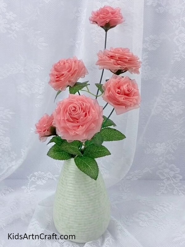 Congratulation, Your Beautiful Roses Are Ready To Make Someone's Day- Crafting Realistic Ribbon Roses - Perfect For Beginners 