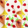 Red Turnip Painting Artwork Step by Step Tutorial