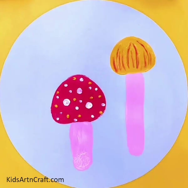 Make It Perfect-A Guide to Help Kids Make Snail Artworks Out of Mushrooms 