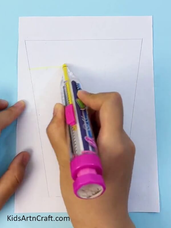 Drawing The Cup-A Guide to Making Fruit Drinks with Paper for Children 