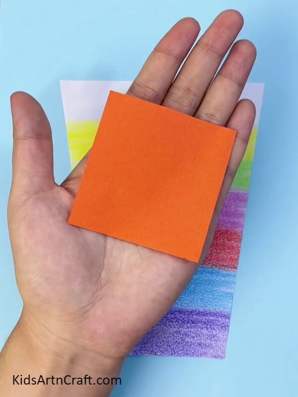 Take An Orange Paper-Paper Crafting for Kids: A Tutorial for Crafting Fruit Drinks in the Summer