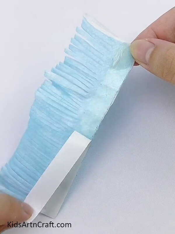 Remove The Thin Double-Sided Tape- Learn to Craft Surgical Mask Flowers with these Easy Tutorials 