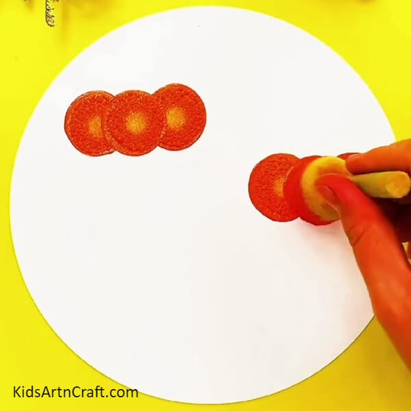 Making Capsicums-Simple Red Capsicum Paint Art: How to Create It 