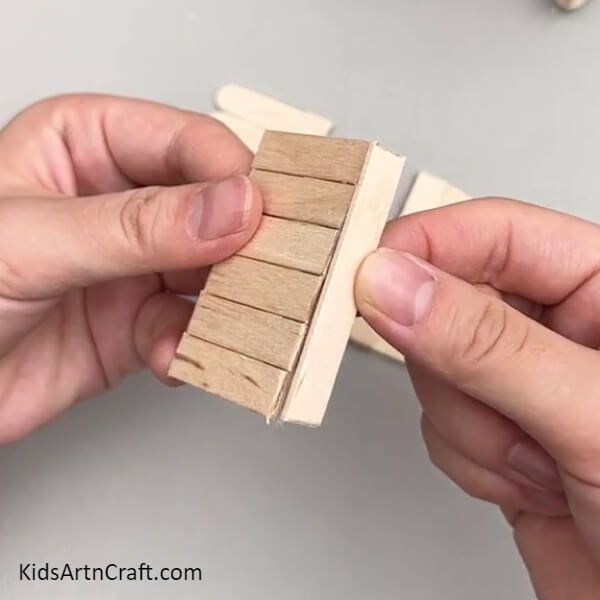 Making A Seat-Enchanting Swing Craft Using Popsicle Sticks For Toddlers