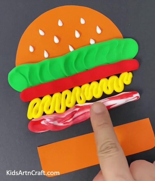 Adding Ham To Your Burger- A tutorial for young ones to make a McDonald's Burger and Fries out of paper and clay