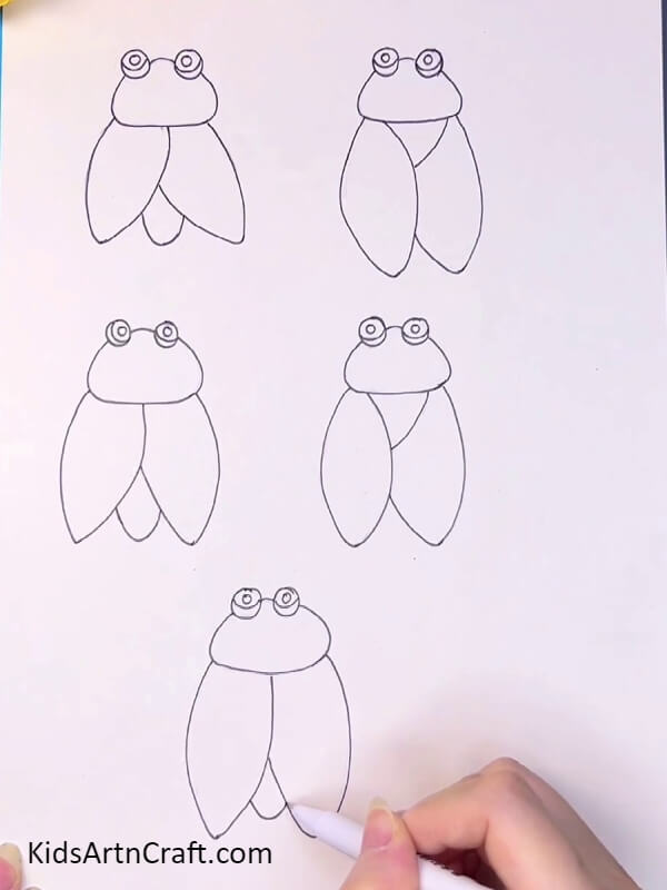 Drawing Bugs-An Easy Tutorial to Making Bugs with Tree Paper 