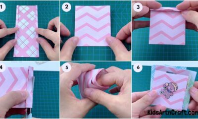 Tiny Origami Paper Polythene Craft Tutorial For Kids
