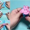 Origami Peppa Pig Wrist Band Paper Craft Idea