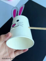 Paper Cup Bunny Eating Carrot Learning Craft Tutorial For Kids - Kids ...