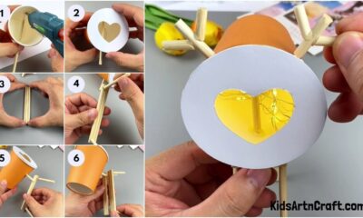 Recycled Light Lamp DIY Craft For Kids