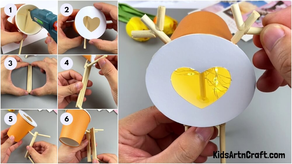 Recycled Light Lamp DIY Craft For Kids