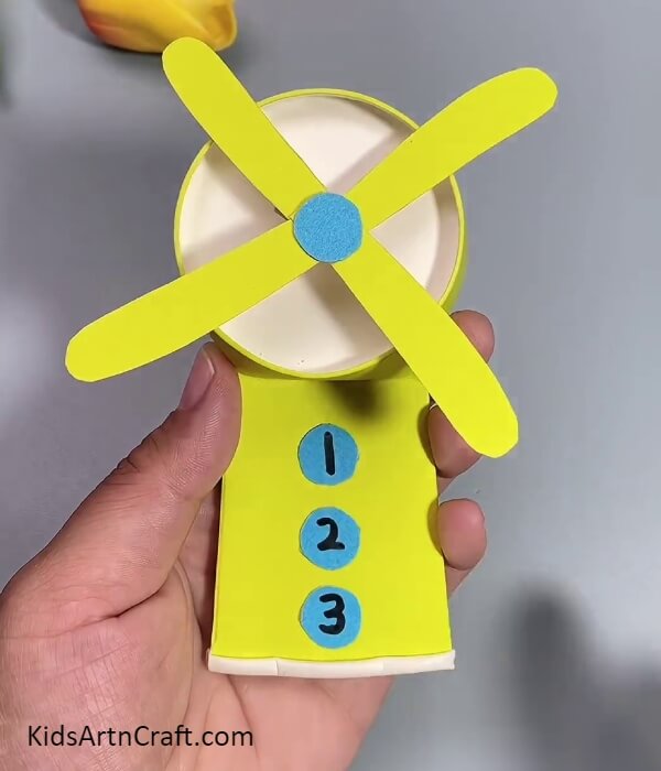 Turning Back The Fan- Step-By-Step Instructions For Crafting A Fan From Reused Paper Cups For Children