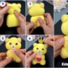 DIY Foam Teddy Craft Step By Step Tutorial For Kids