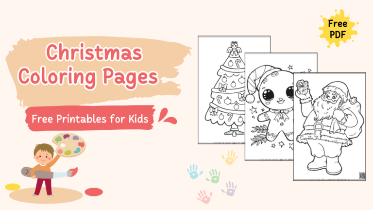 Free Printable Christmas Coloring Pages For Kids - Kids Art & Craft