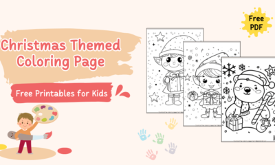 Christmas Themed Coloring Page Activities For Kids - Free Printables